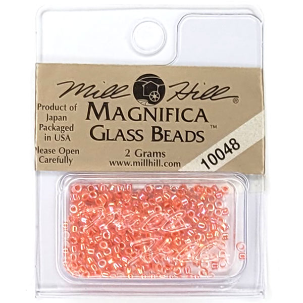 MillHill 구슬 비즈/ 10048 Opaline Tea Rose