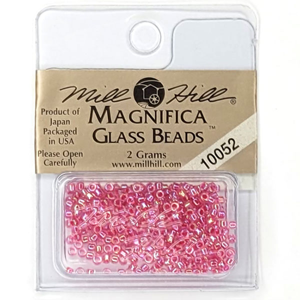 MillHill 구슬 비즈/ 10052 Fuschia Opal
