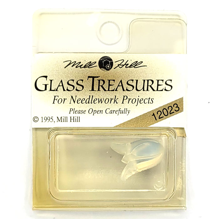 MillHill 크리스탈장식/ 12023 Large Tulip Matte Opal