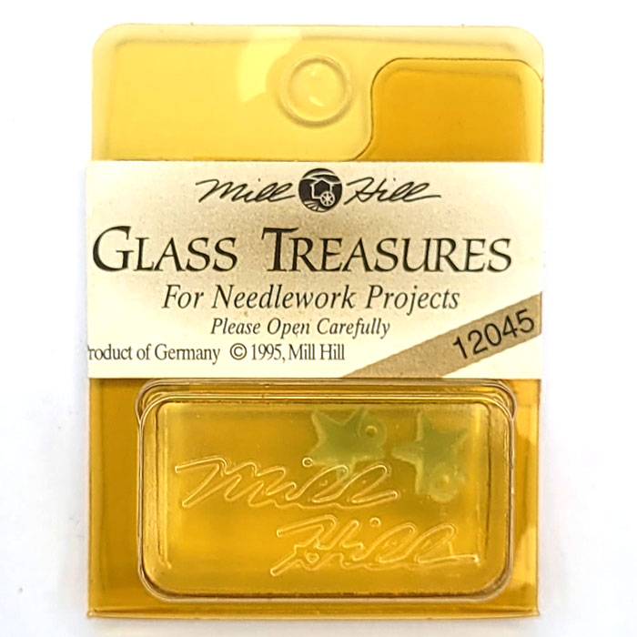 MillHill 크리스탈장식/ 12045 Vry.Sm.Domed Star-Mt Aqua