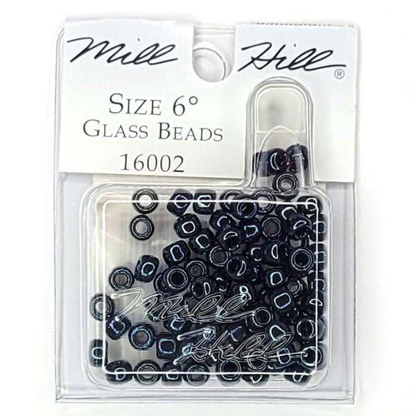 MillHill 구슬 비즈/ 16002 Midnight