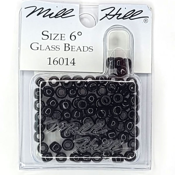 MillHill 구슬 비즈/ 16014 Black
