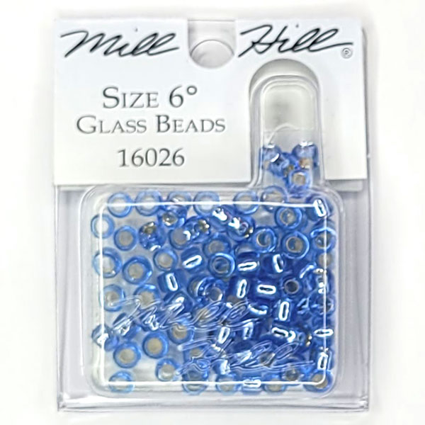 MillHill 구슬 비즈/ 16026 Crystal Blue