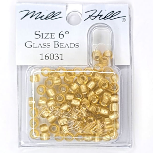 MillHill 구슬 비즈/ 16031 Frosted Gold