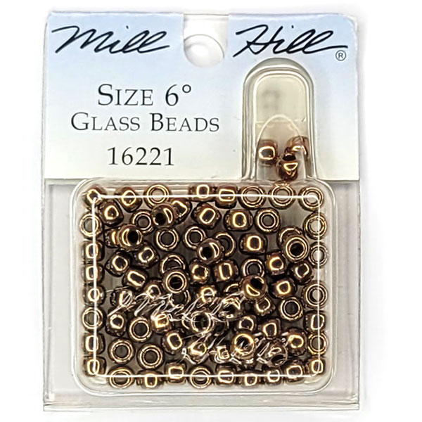 MillHill 구슬 비즈/ 16221 Bronze