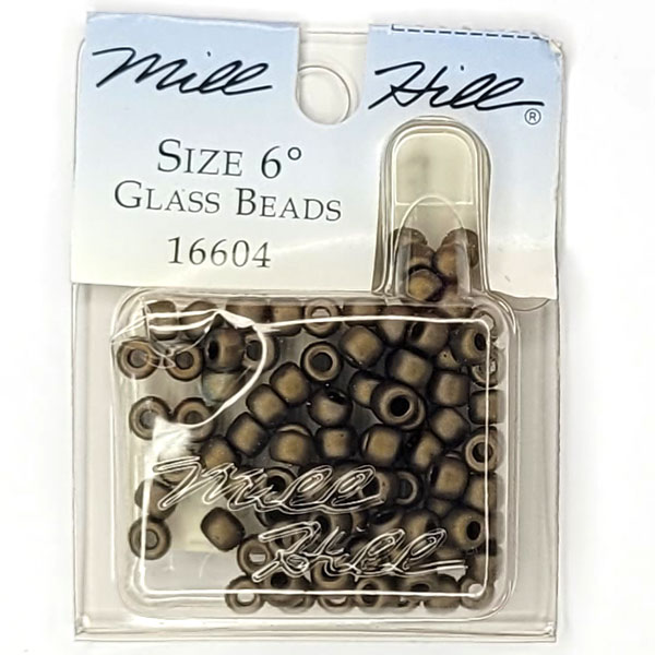 MillHill 구슬 비즈/ 16604 Antique Mocha