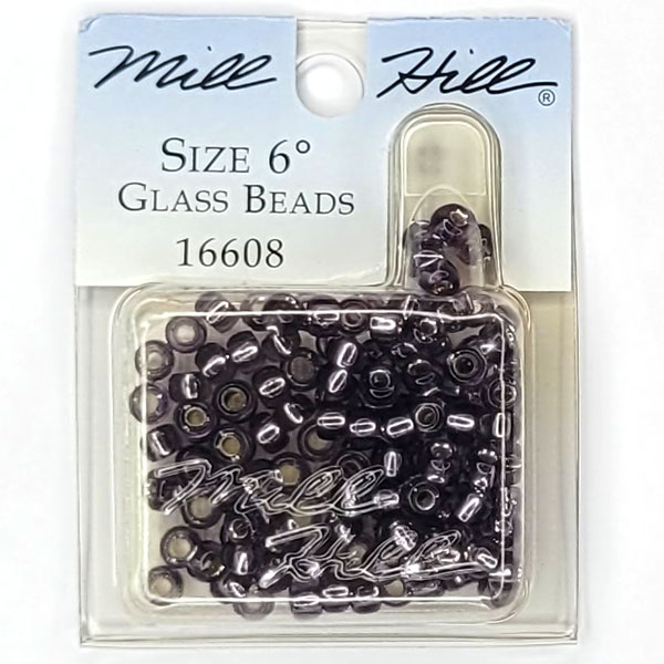 MillHill 구슬 비즈/ 16608 Amethyst Ice