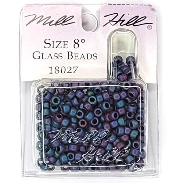 MillHill 구슬 비즈/ 18027 Caspian Blue