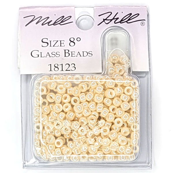 MillHill 구슬 비즈/ 18123 Cream