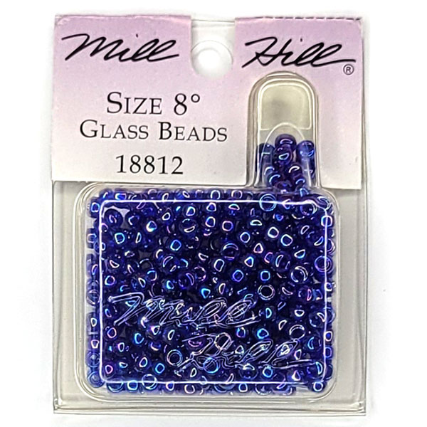 MillHill 구슬 비즈/ 18812 Opal Periwinkle