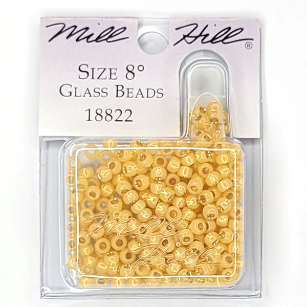 MillHill 구슬 비즈/ 18822 Golden Opa