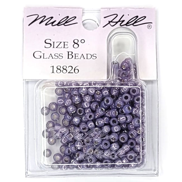 MillHill 구슬 비즈/ 18826 Opal Hyacinth