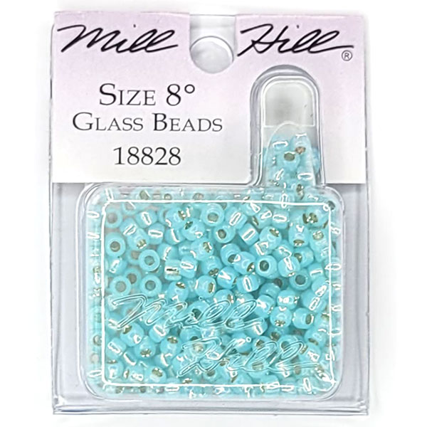 MillHill 구슬 비즈/ 18828 Opal Seafoam