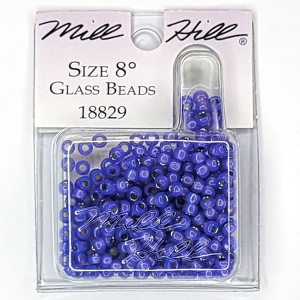 MillHill 구슬 비즈/ 18829 Opal Cornflower