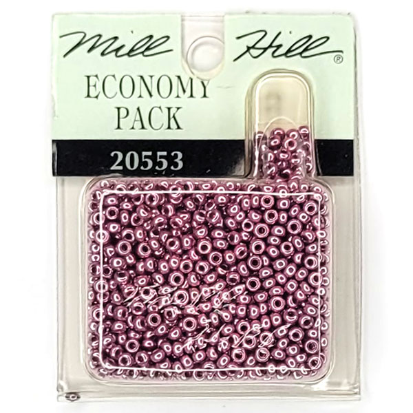 MillHill 구슬 비즈/ 20553(00553의 2배) Old Rose