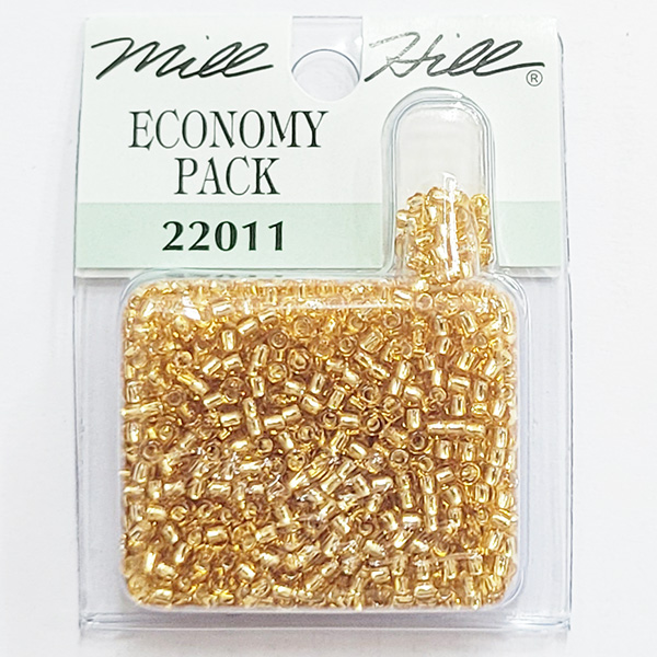 MillHill 구슬 비즈/ 22011(02011의 2배) Victorian Gold