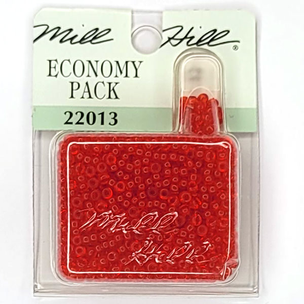 MillHill 구슬 비즈/ 22013(02013의 2배) Red Red