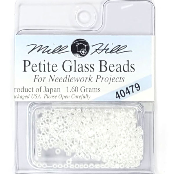 MillHill 구슬 비즈/ 40479 White