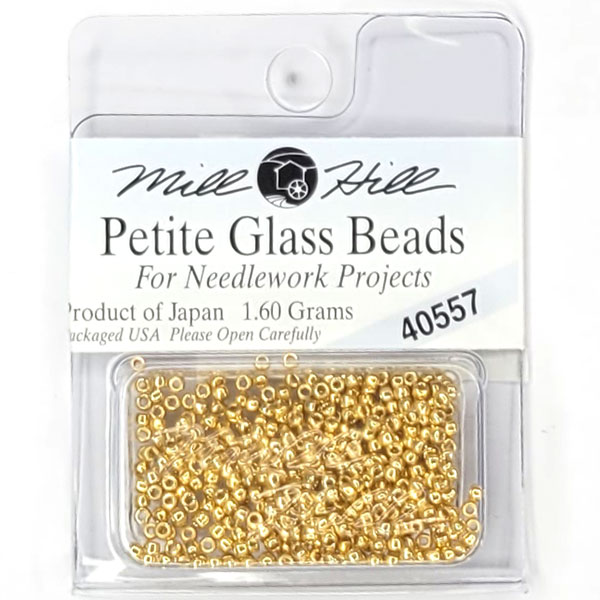 MillHill 구슬 비즈/ 40557 Gold