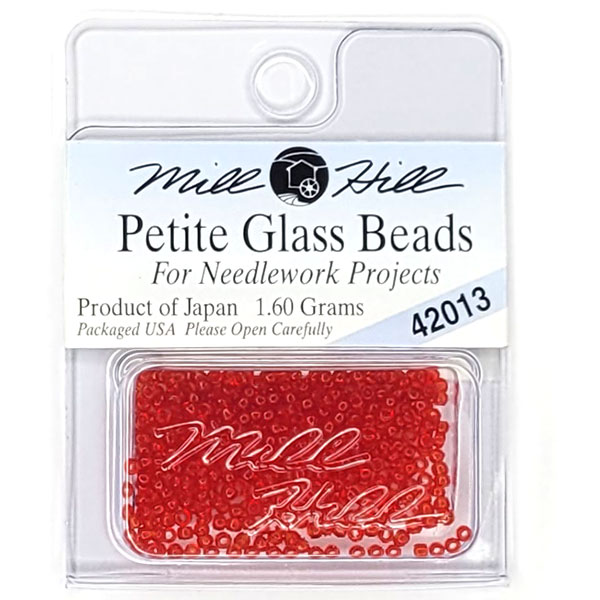 MillHill 구슬 비즈/ 42013 Red Red