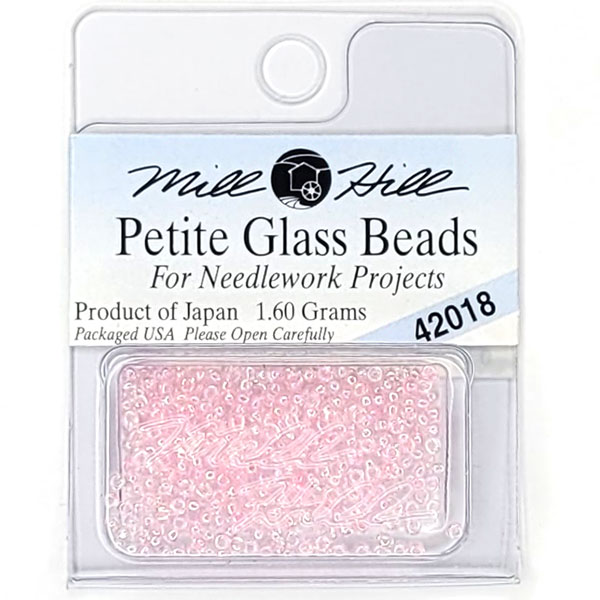 MillHill 구슬 비즈/ 42018 Crystal Pink