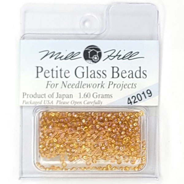 MillHill 구슬 비즈/ 42019 Crystal Honey