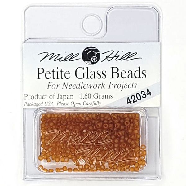 MillHill 구슬 비즈/ 42034 Matte Pumpkin