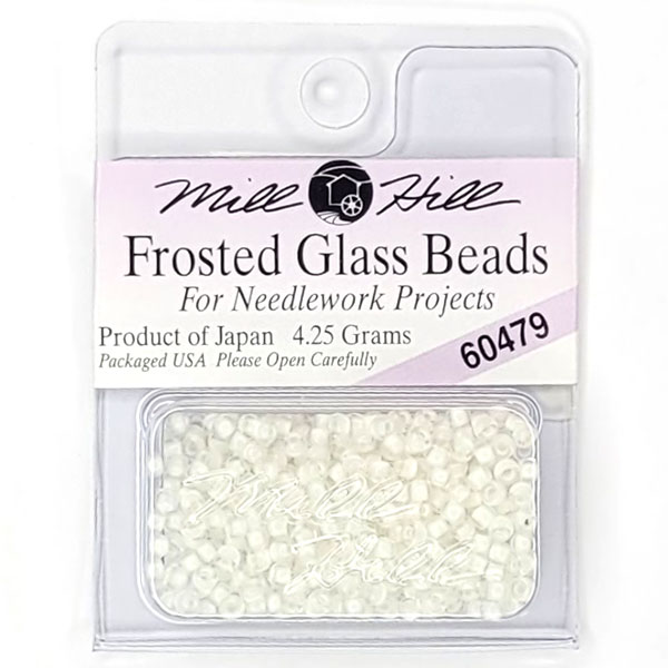 MillHill 구슬 비즈/ 60479 Frosted White