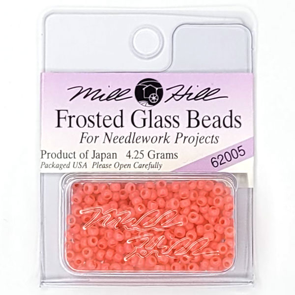 MillHill 구슬 비즈/ 62005 Frosted Dusty Rose