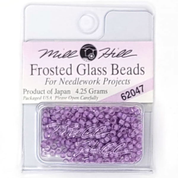 MillHill 구슬 비즈/ 62047 Frosted Lavender