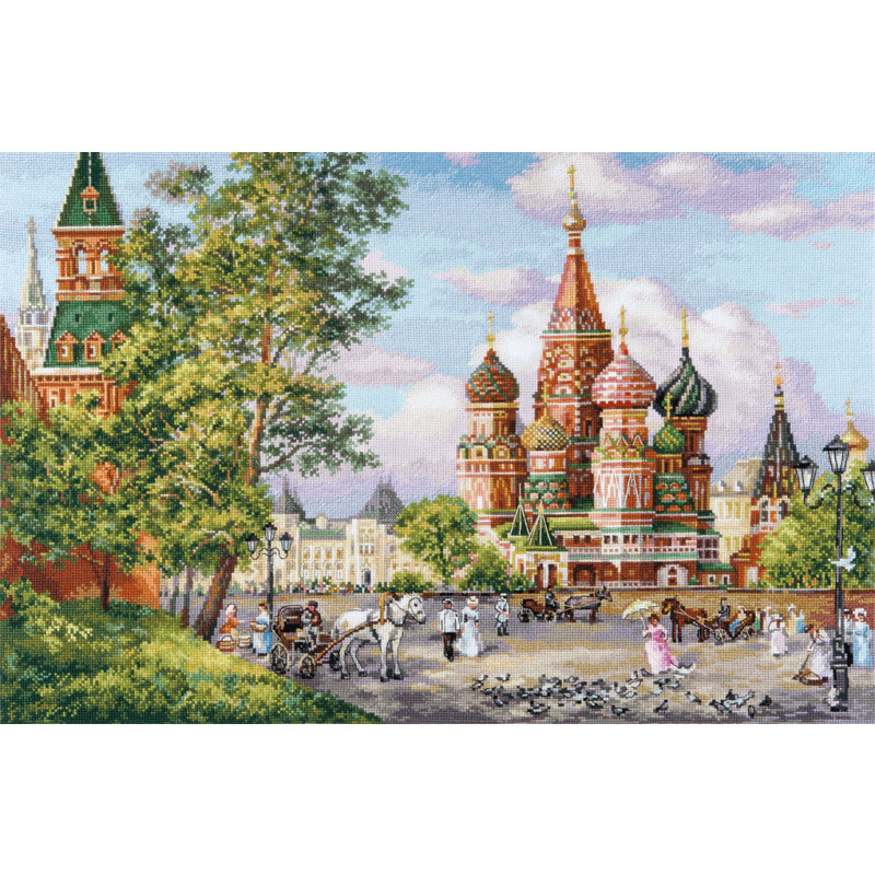 외국 십자수패키지 Alisa/ St. Basils Cathedral-3-33
