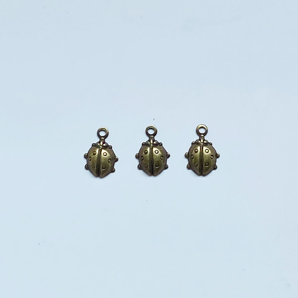 Boutique Trims USA/장식 참스 LADYBUG CHARM-34293(3개세트)