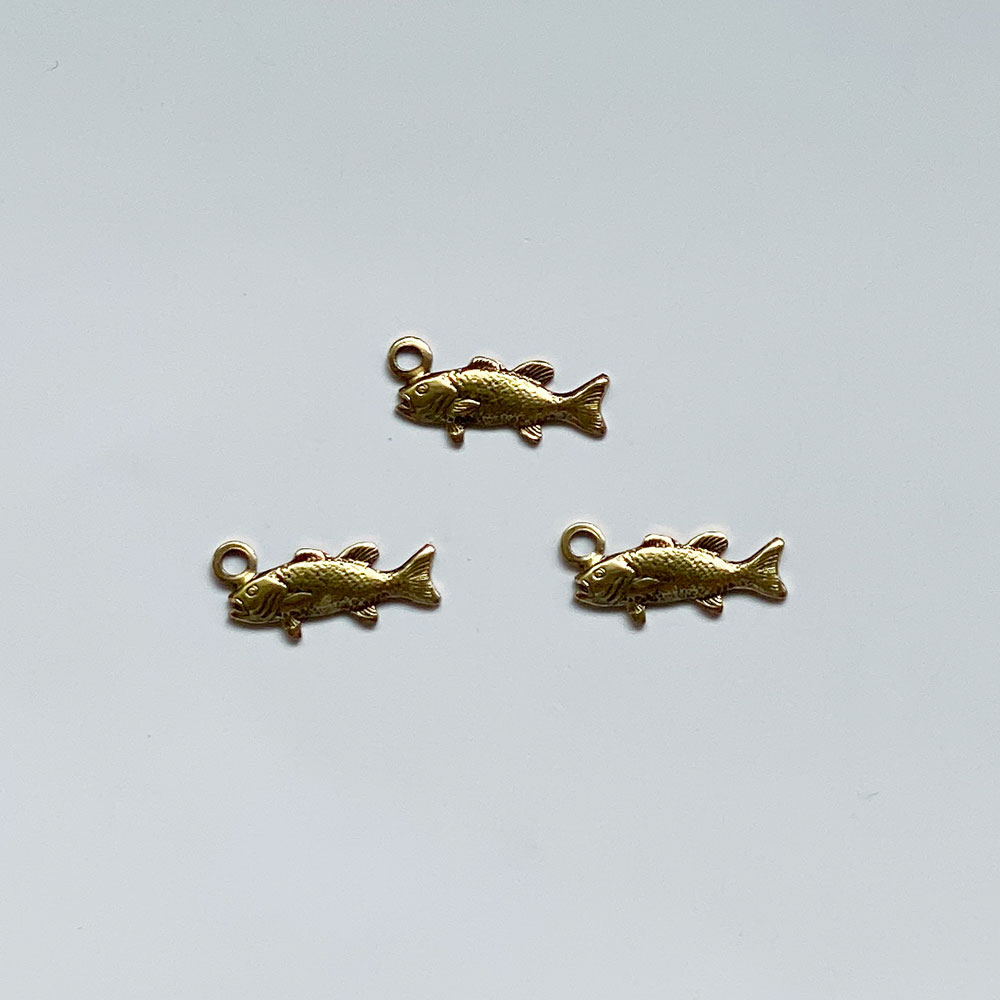 Boutique Trims USA/장식 참스 SMALL FISH-BT47861(3개세트)