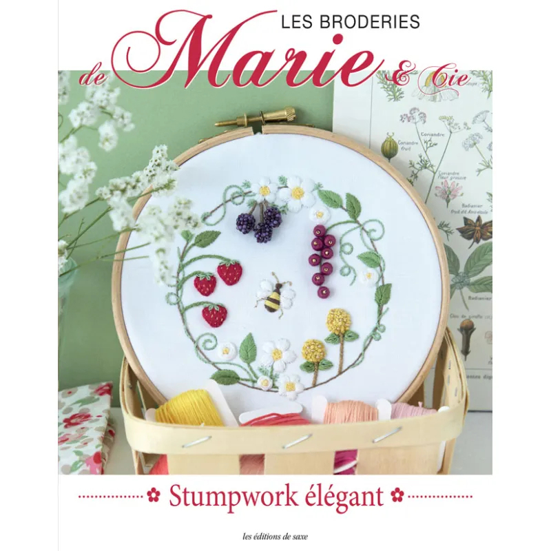 프랑스자수잡지 / MARIE & CIE NO.26  Le Stumpwork/4621026