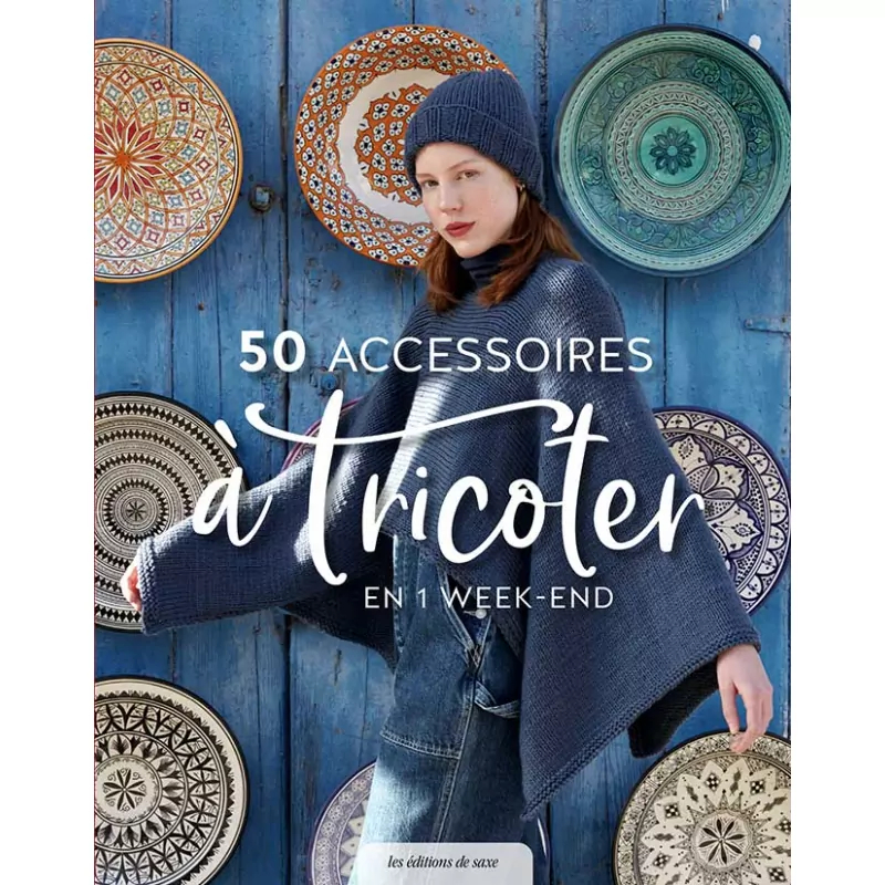 프랑스 Saxe의 Knit Book/ 손뜨개 50 Accessoires &agrave; tricoter /MLAB352