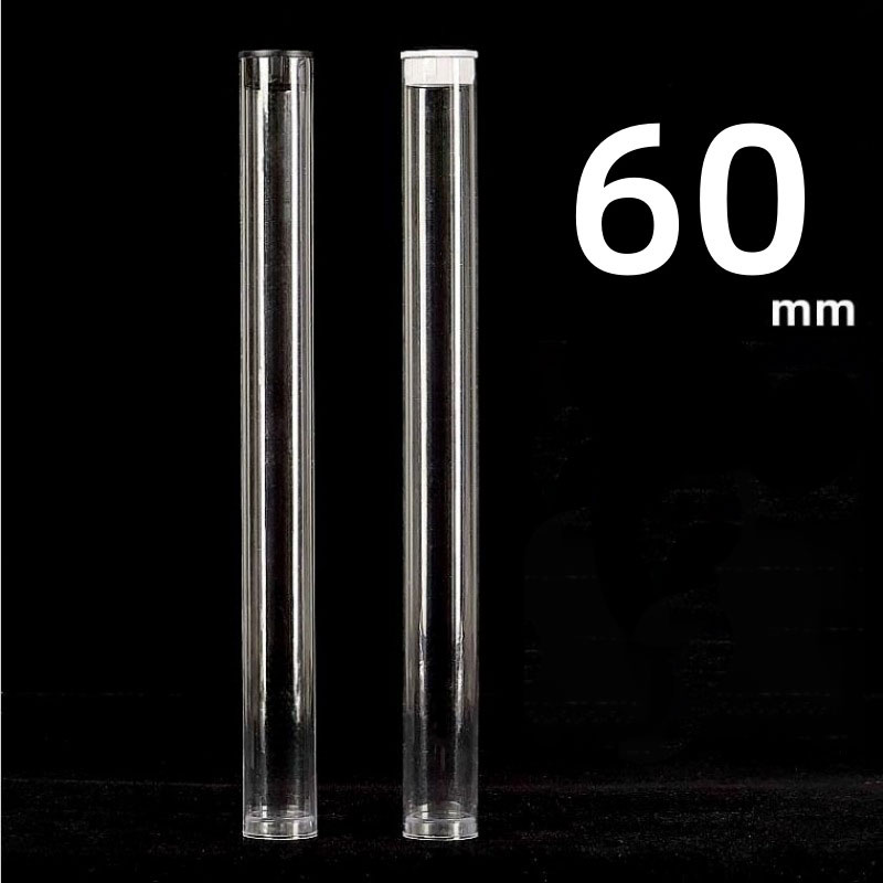 (10개) 투명 바늘통 구슬통 (길이 60mm)-26274(10개입니다)