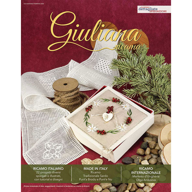 44호 이탈리아자수잡지 쥴리아나(Giuliana ricama) 영문판