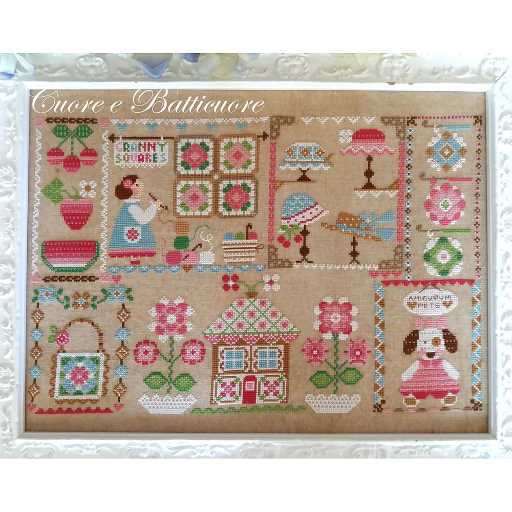 십자수도안책 Batticuore/Crochet In Quilt(번호없음)/22-1912(CHART PACK)