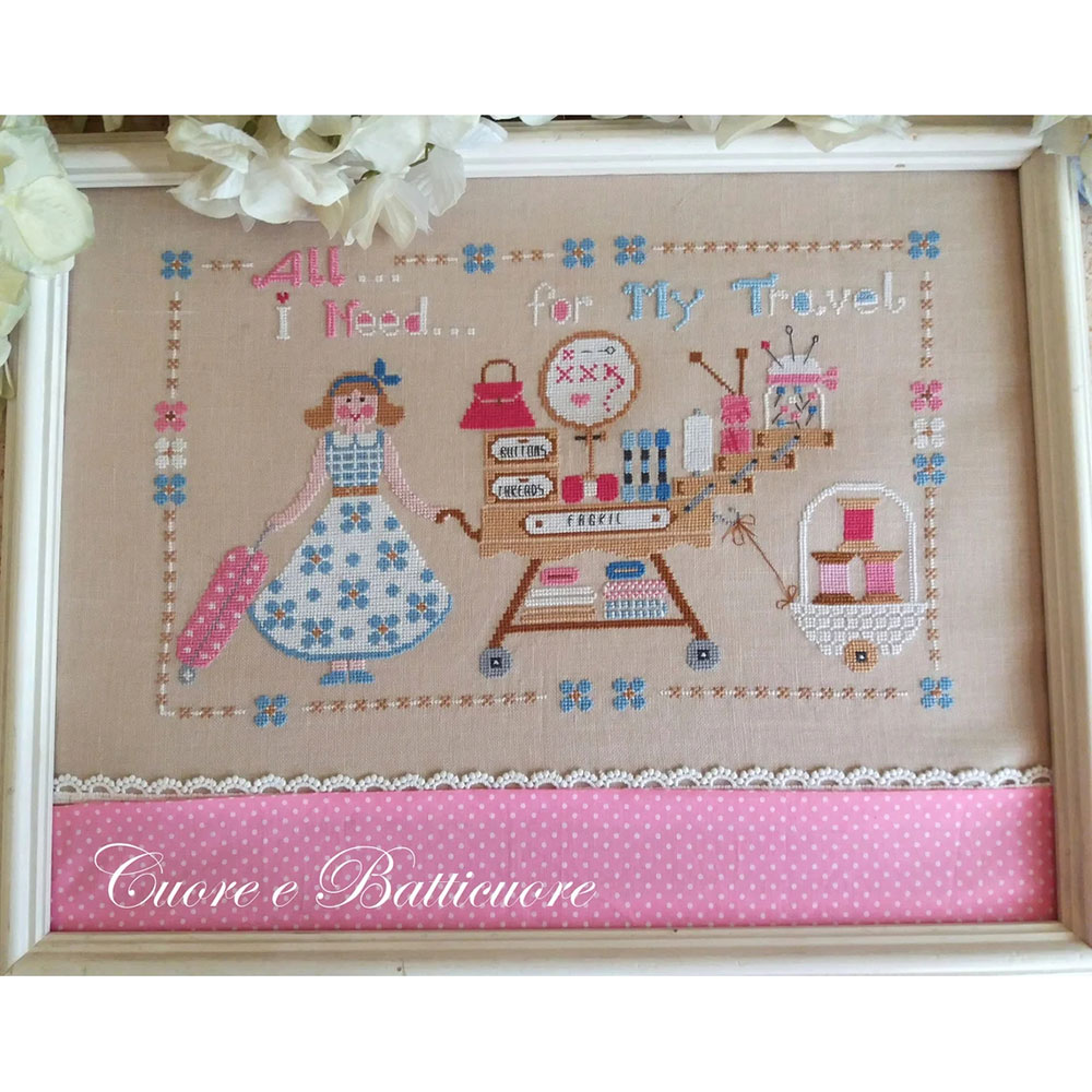 십자수도안책 Batticuore/ Traveling Stitcher(번호없음)/23-1655(CHART PACK)