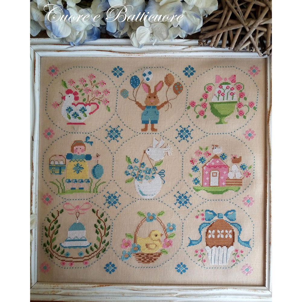 십자수도안책 Batticuore/Easter Collection(번호없음)/25-1798(CHART PACK)