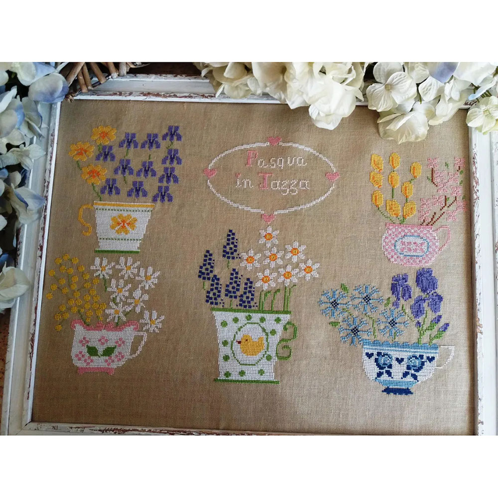 십자수도안책 Batticuore/Pasqua In Tazza(번호없음)/26-1720(CHART PACK)