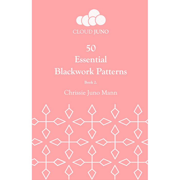 프랑스자수책/ 인스퍼레이션/CLOUD JUNO/50 Essential Blackwork Patterns 2(표지핑크)