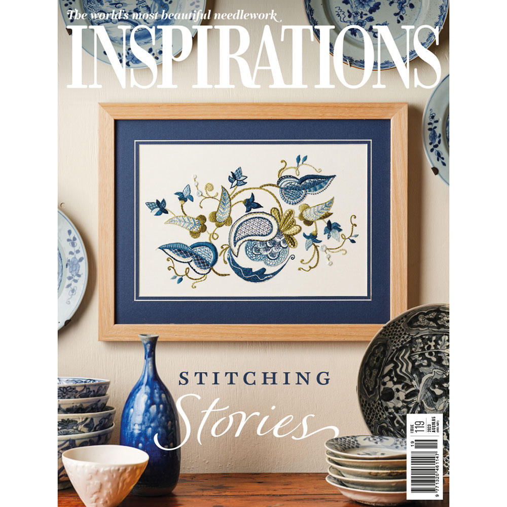 119호 호주자수잡지 인스퍼레이션(Inspirations) Stitching Stories