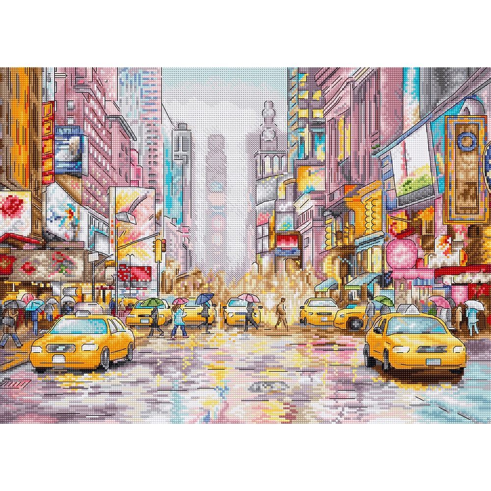 외국 십자수패키지 LETISTITCH/ New York Times Square-L8222
