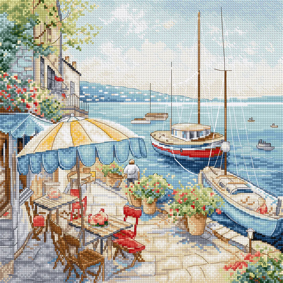 외국 십자수패키지 LETISTITCH/ Seascape-L9927