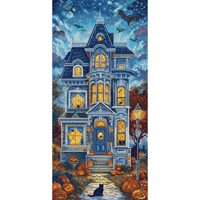 외국 십자수패키지 LETISTITCH/ Haunt Manor-L9945