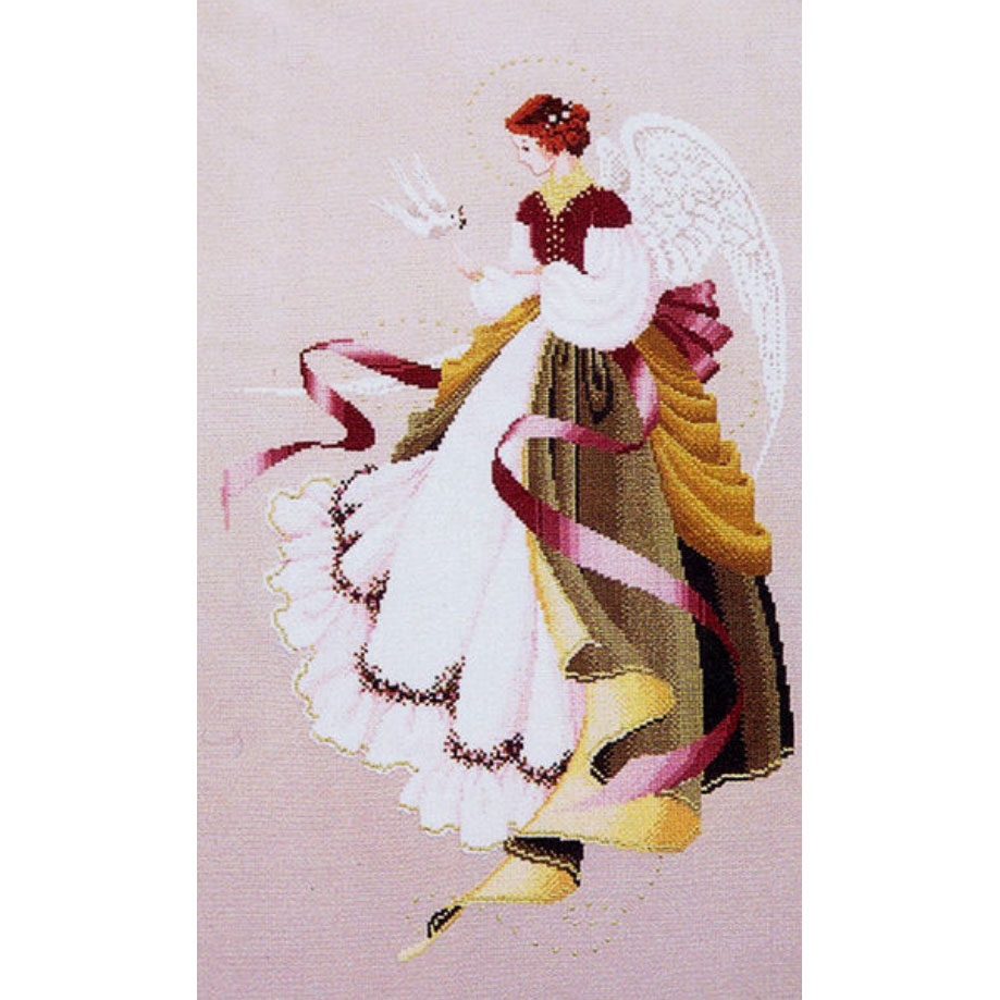 (중고)십자수도안책 Lavender & Lace/ ANGEL OF GRACE-LL15(중고) 비닐포장