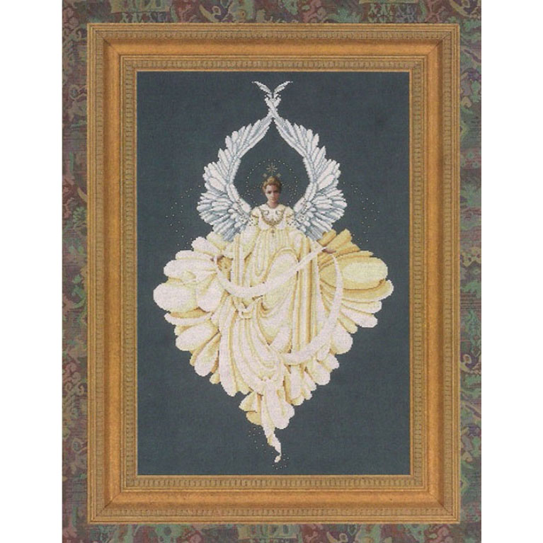 (중고)십자수도안책 Lavender & Lace/ PEACE ANGEL-LL43(중고) 비닐포장