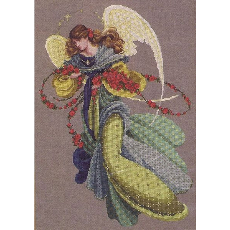 십자수도안책 Lavender & Lace/ ANGELICA-LL44