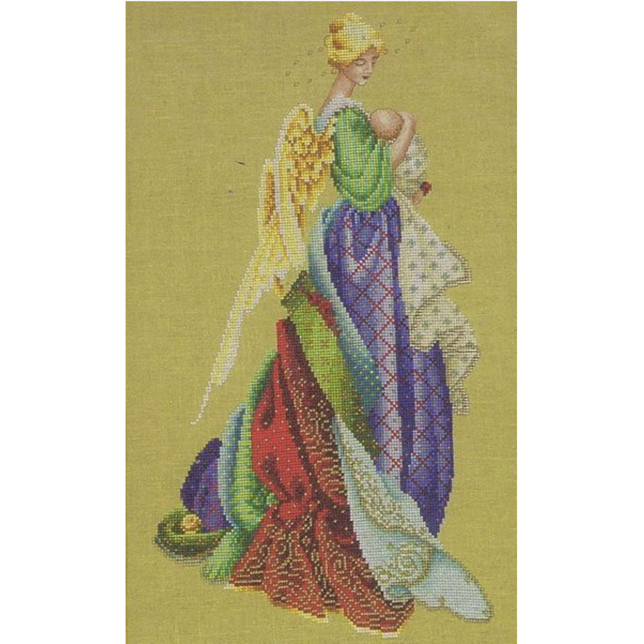 십자수도안책 Lavender & Lace/ IN THE ARMS OF AN ANGEL-LL47